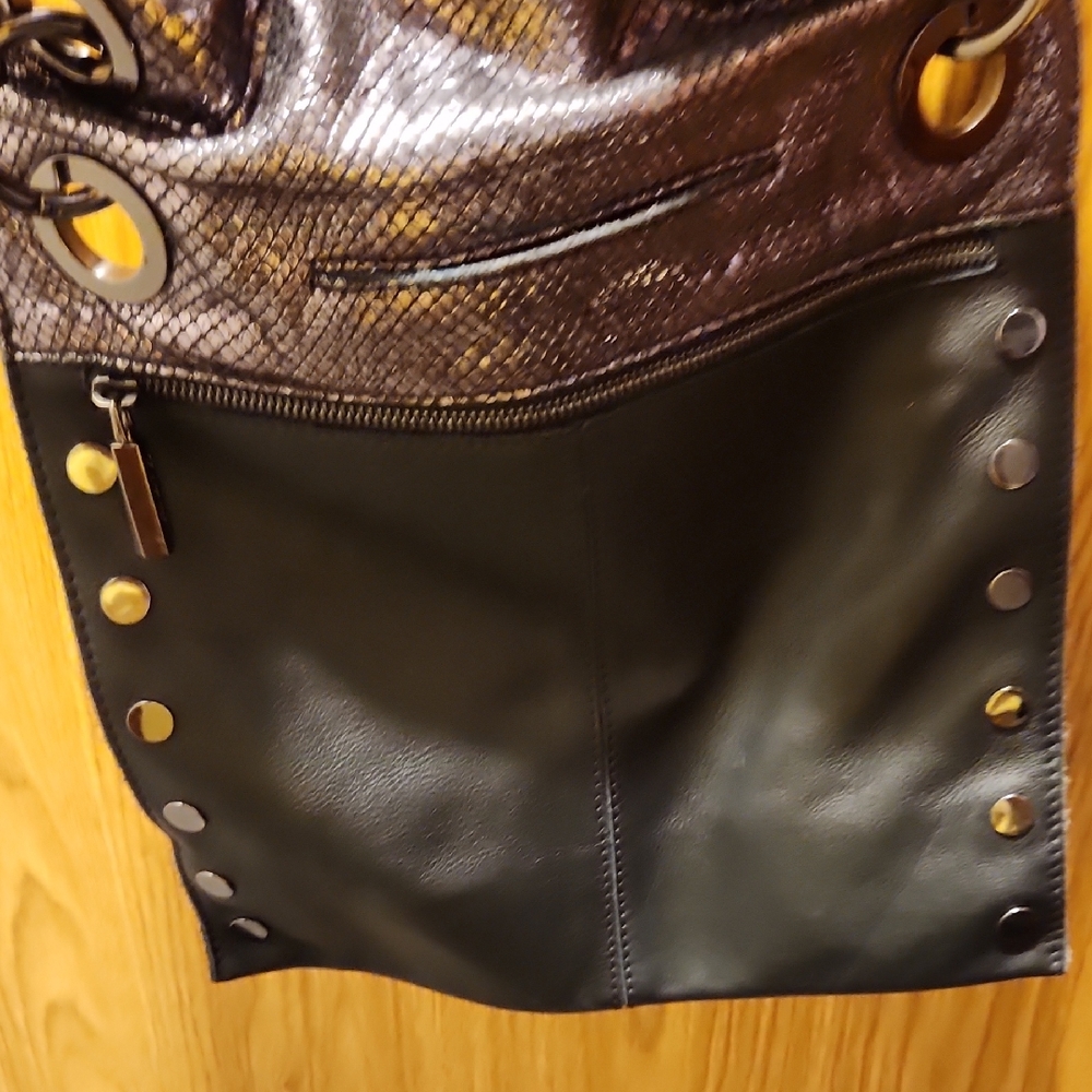 Hammitt Large Montana Snakeskin Metallic Bag. FIRM PRICE! - Picture 5 of 9